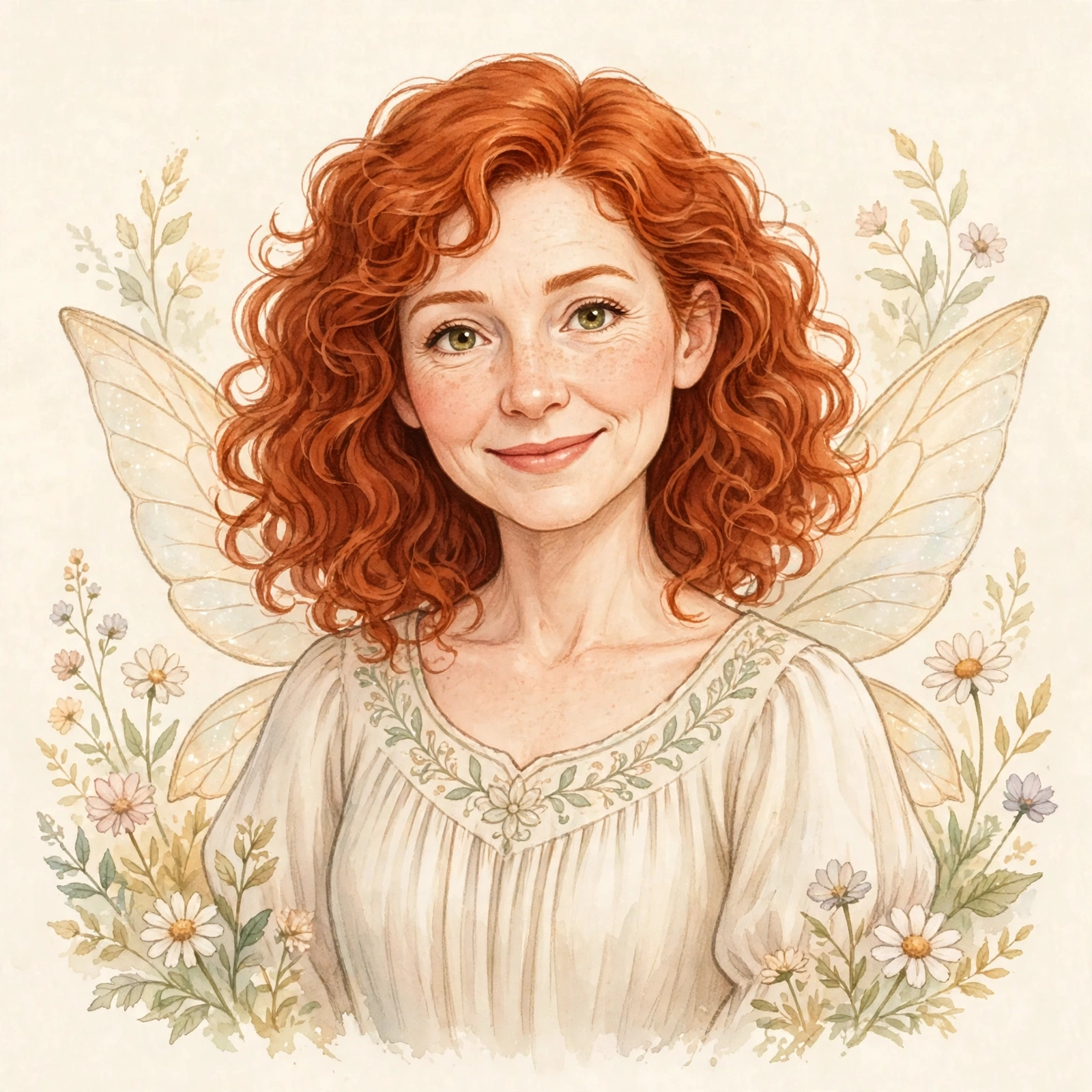 Le portrait doux d'Ironieuse, la fée associée